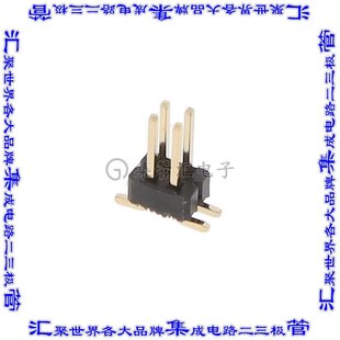 62100421021 针座连接器4POS接头2排1.27mm公形插针表贴SMD镀金