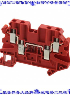 3074460 端子块连接器4POS馈通式6.2mm红色10-26AWG