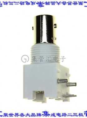 5414459-1 同轴连接器BNC插孔母形插口焊接75欧姆面板安装通孔直