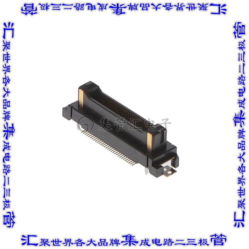 FX23L-60P-0.5SV10 板对板连接器64(60+4电源)接头外罩触点2排0.5