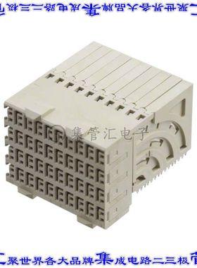 2065657-1 背板连接器120POS插座母插口8排2.5mm板边缘通孔直角