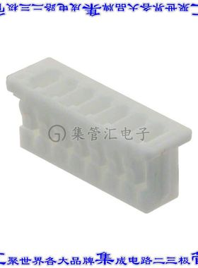 510210700 0510210700矩形连接器外壳7POS插座1.25mm母形插口天然