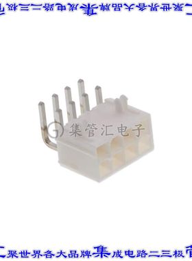 39301082 0039301082针座连接器8POS接头2排4.2mm公形插针通孔直