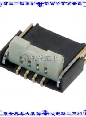 AYF530435A 连接器4POS FFC/FPC 0.5mm触头上和下表面贴装直角