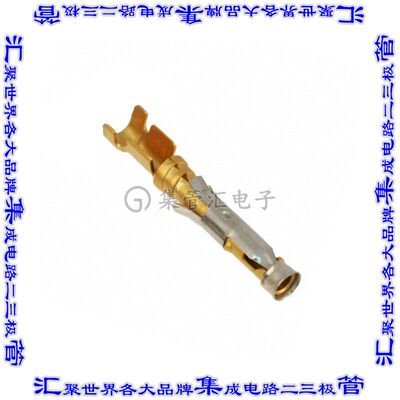 1-163083-1 连接器触点触头插口16-18AWG压接镀金