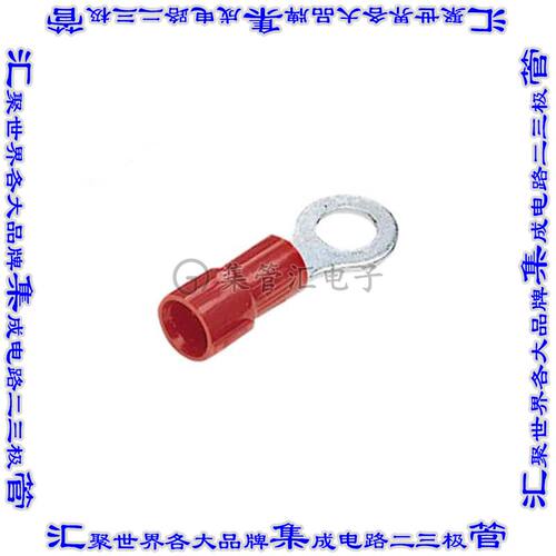PMV1-5RB-3K 环形连接器端子圆形M5接线柱18-22AWG压接