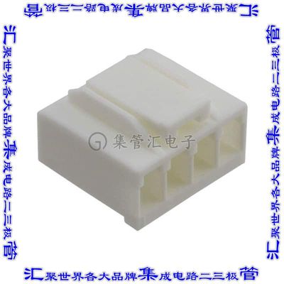 510670400 0510670400矩形连接器外壳4POS插座3.5mm母形插口天然