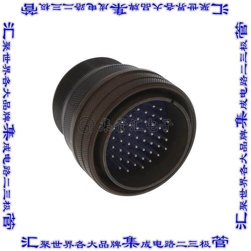 97-3106A36-10P 圆形连接器48POS插头公引脚焊杯银自由悬挂