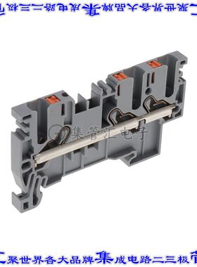 PRK 2,5/3A GR 端子块连接器3POS馈通式5.1mm灰色12-26AWG