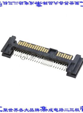 1735183-1 插拔式连接器29POS插头SAS板边缘焊接镀金