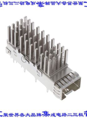 2291634-3 插拔式连接器机架SFP+通孔直角压配