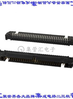 1-5102162-2 针座连接器64POS接头2排2.54mm公形插针通孔直角镀金
