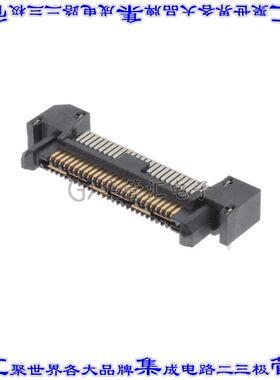 QRM8-026-01-L-RA-GP 板对板连接器52POS公引脚阵列2排0.8mm表贴