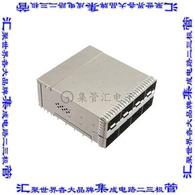 2339978-7 插拔式连接器160(20x8)插座成组(2x4)zSFP+通孔直角压