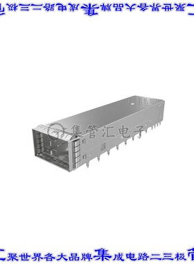 UE62B1620021E1 插拔式连接器机架QSFP面板安装通孔直角压配
