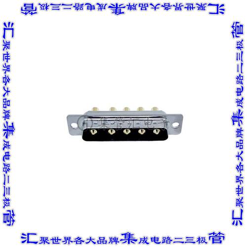 681M5W5103L141 连接器5(电源)插头公引脚D-Sub组合式面板安装通
