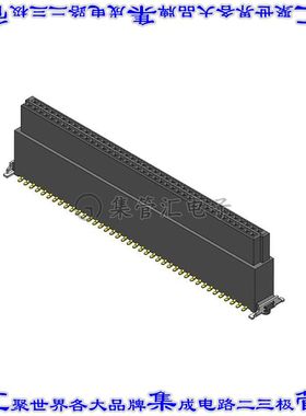 CBEC224-4079B001C1AF 针座连接器80POS插座2排1.27mm母形插口表