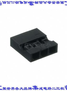 69305-003LF 矩形连接器外壳3POS插座2mm母形插口黑色自由悬挂