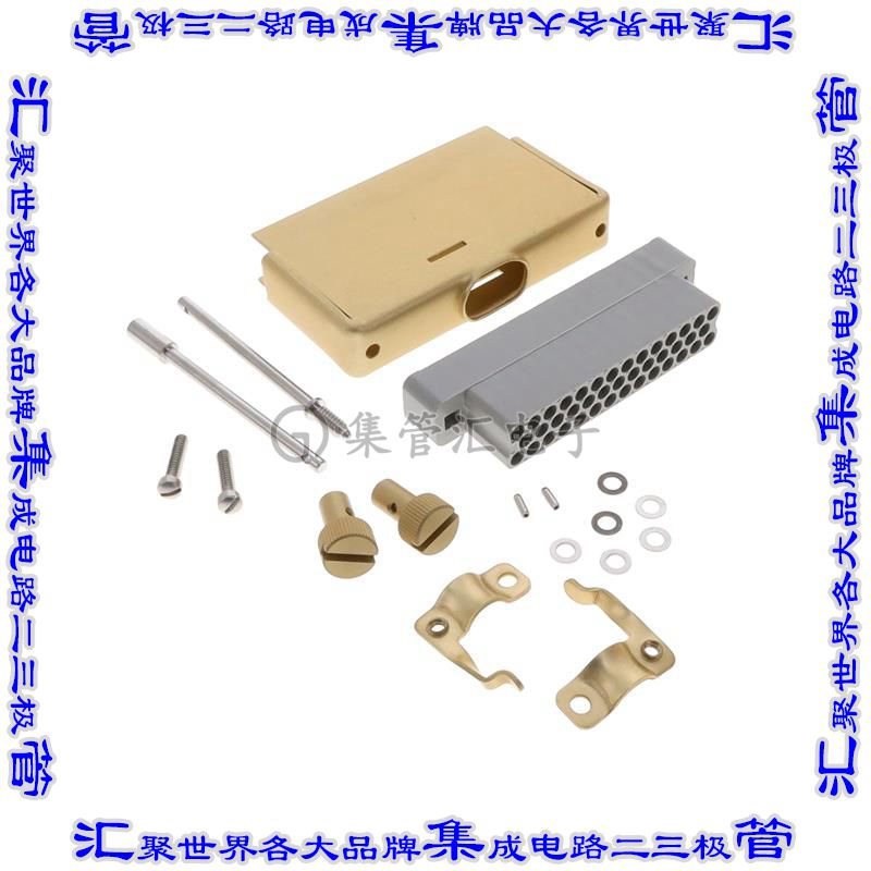 GMCT41F0E100J0/AA 矩形连接器外壳41POS插座3排3.81mm母形插口灰