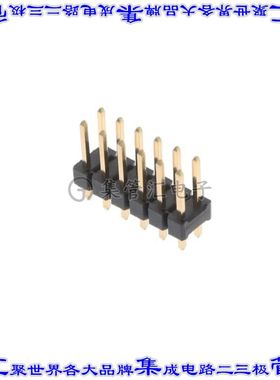 10129382-906003BLF 针座连接器6POS可切割2排2.54mm公形插针通孔