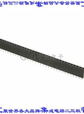 M20-7823242 针座连接器32POS插座2.54mm母形插口通孔直针镀金