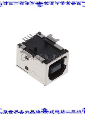 KUSBEX-SMT-BS1N-BTR 连接器USB-B插座4POS USB 2.0表面贴装直角