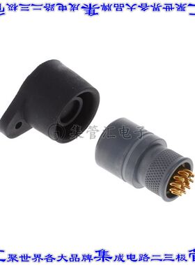 SCE2-B-01K07-14PN 圆形连接器14POS插座公形引脚焊杯镀金自由悬