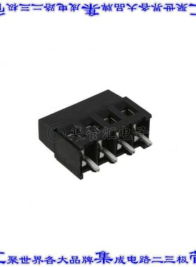 796949-4 线对板连接器4POS接线端子5.08mm通孔水平带板