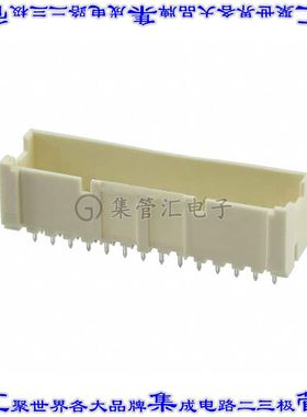 2-1969570-8 针座连接器28POS接头2排2.5mm公形插针通孔直针锡