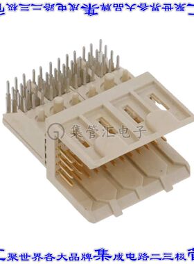 HM1L42AAP000H6PLF 背板连接器48POS接头公引脚4排2mm板边缘通孔