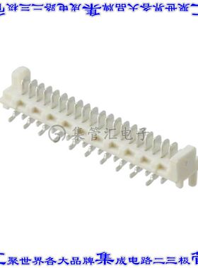 908140220 0908140220针座连接器20POS接头1.27mm公形插针表贴SMD