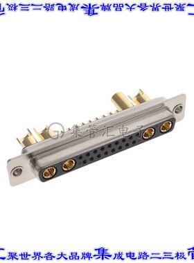 680M21WA4SL411 连接器21(17+4电源)插座母插口2排D-Sub组合式面