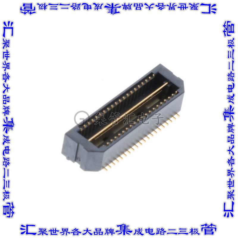 BB8H-PC-040-G-4.27-HF-T/R 板对板连接器40POS插头外罩触点2排0.