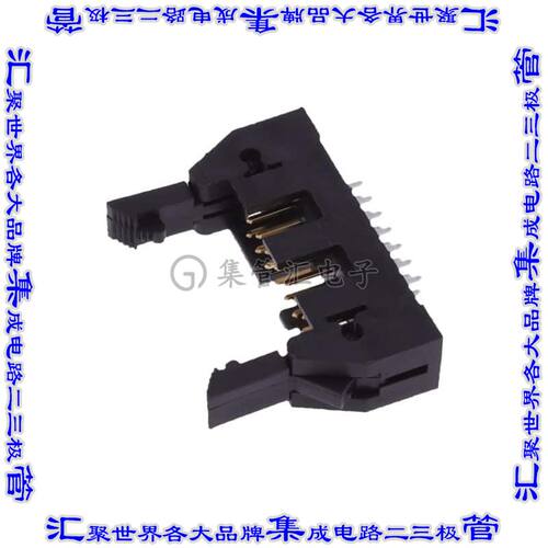 65863-055LF 针座连接器14POS接头2排2.54mm公形插针通孔直针镀金