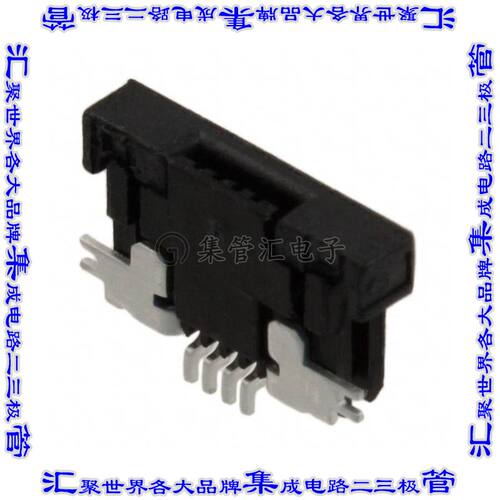 SFV4R-1STE1HLF 连接器4POS FFC/FPC 0.5mm触点底部表面贴装直角