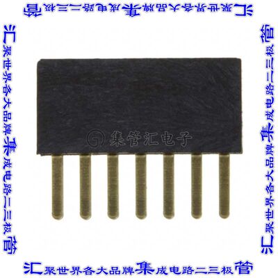 LPPB072CFFN-RC 针座连接器14POS插座2排1.27mm母形插口通孔直针