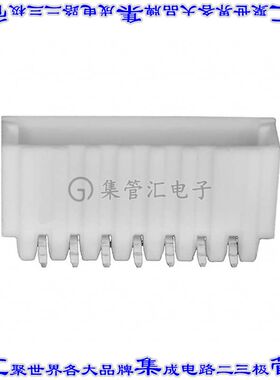 533250760 0533250760针座连接器7POS接头2mm公形插针通孔直角锡
