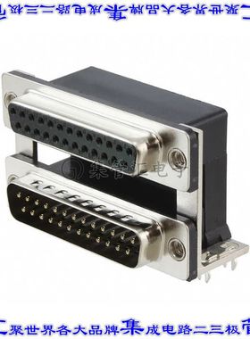 ASUB-277-25TP25 连接器25,25 D-TYPE型通孔直角