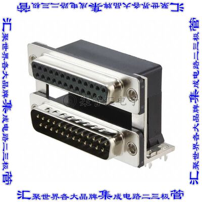 ASUB-277-25TP25 连接器25,25 D-TYPE型通孔直角