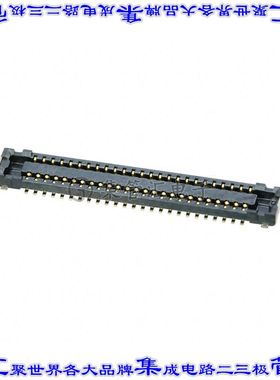 AXE150527A 板对板连接器50POS插口中央触点带2排0.4mm表贴SMD镀