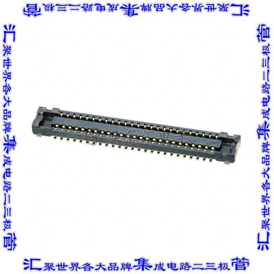 AXE150527A 板对板连接器50POS插口中央触点带2排0.4mm表贴SMD镀