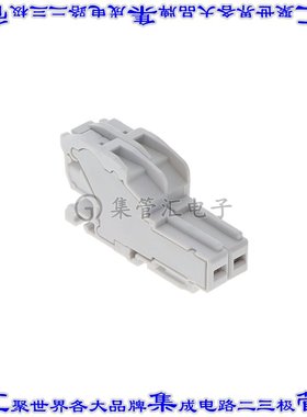 1SNK805716R0000 端子块连接器2POS插头母插口灰色自由悬挂