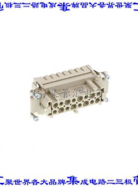 9330162712 09330162712连接器16+接地无触头嵌件母头压接
