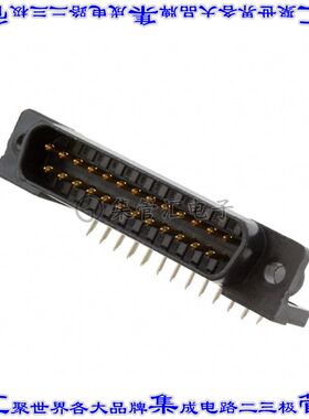 5748826-2 连接器25POS插头公引脚2排D-Sub通孔直角