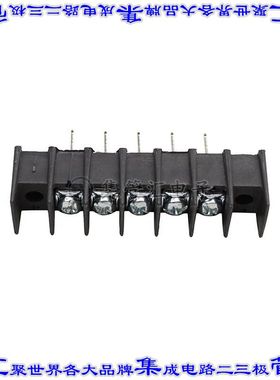 T38021-05-0 端子块连接器5电路隔板接线座9.53mm螺钉带紧固板