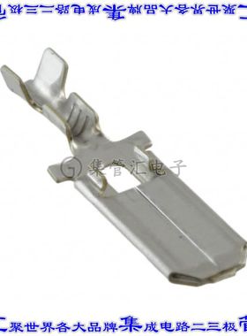 170349-2 快速连接器端子公头6.35mm压接20-22AWG