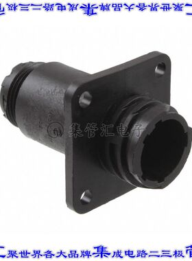 1977876-1 圆形连接器4POS插座外壳用于公插针黑色面板安装