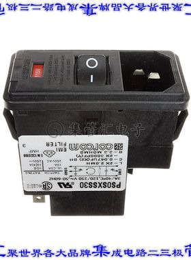 PS0SXSS30 电源接入连接器3POS插座公插片模块IEC320-C14面板安装