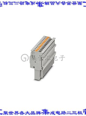 3212604 端子块连接器11POS插头母插口灰色自由悬挂