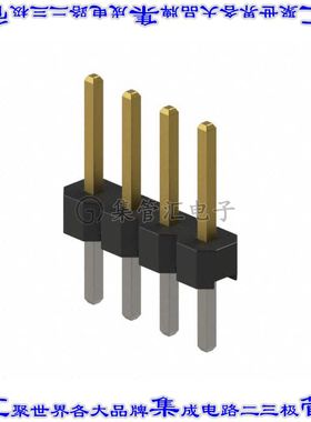 951104-8622-AR 针座连接器4POS接头2mm公形插针通孔直针镀金